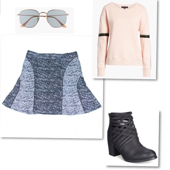 H&M NWT B&W Trumpet Skirt - Picture 6 of 6